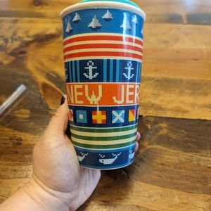 Starbucks New Jersey Ceramic Tumbler